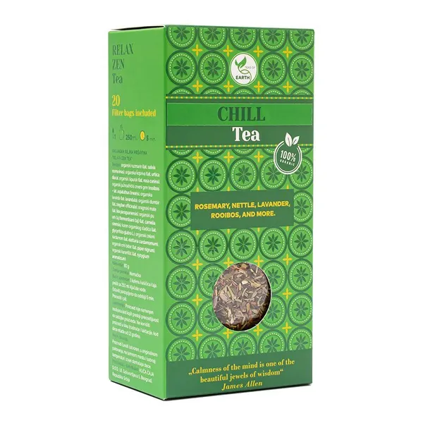 Čajevi TEAS OF EARTH Čaj Zen/Chill 80g