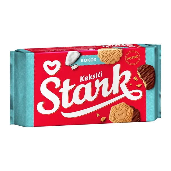 Čajno pecivo ČOKO KEKSIĆI Štark kokos 220g