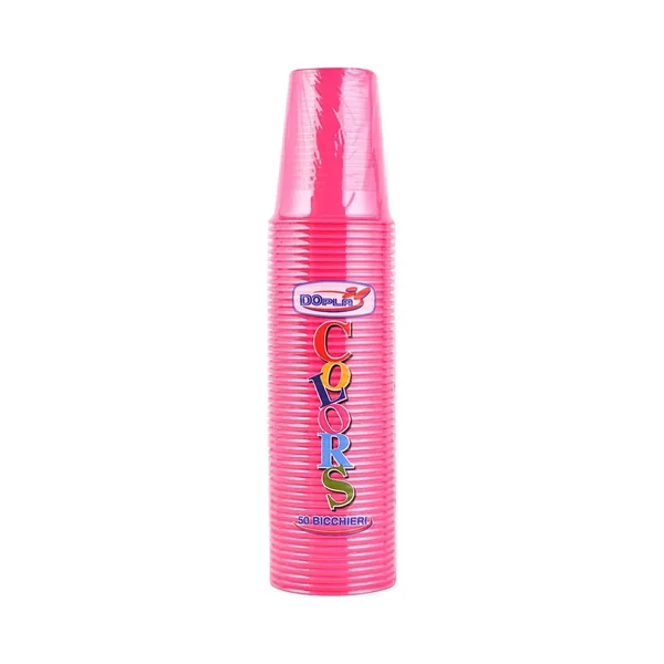 Čaša DOPLA pink 0,2l 50/1