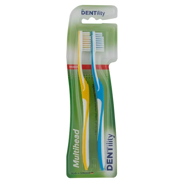 Četkica za zube DENTILITY Multihead Medium 2kom