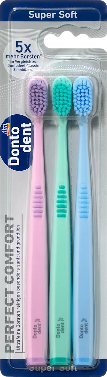 Četkica za zube DONTODENT Perfect comfort super mekana 3kom