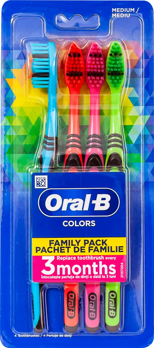 Četkica za zube ORAL B Colors 4kom