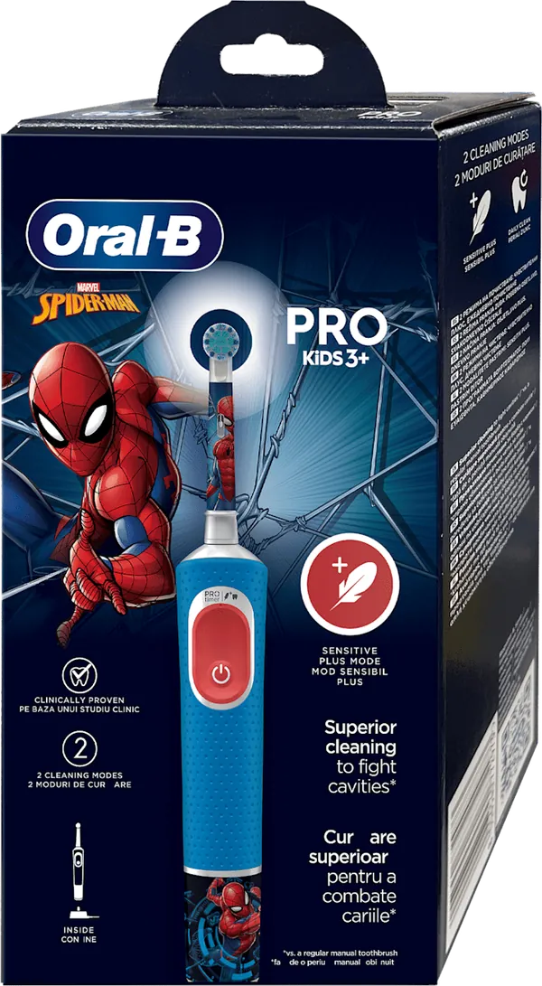 Četkica za zube ORAL B Električna Vitality pro Spiderman 1kom