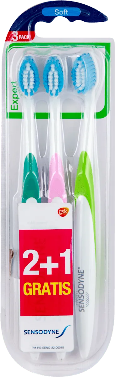 Četkica za zube SENSODYNE expert soft 2+1 gratis