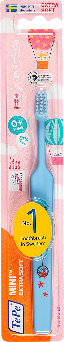 Četkica za zube TEPE mini extra soft 0-3g 1kom (više vrsta)