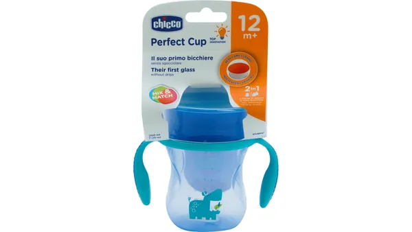 CHICCO No spill čaša Perfect 360 stepeni (12m+) plava 200ml