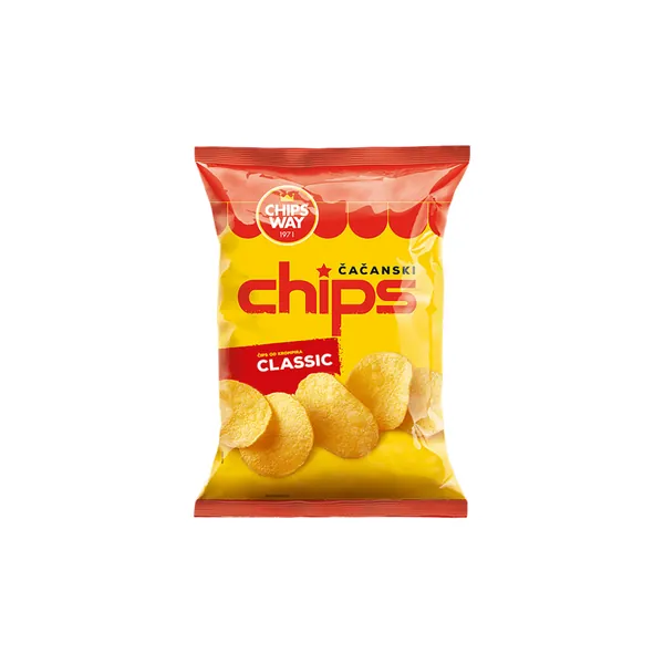 Čips CHIPS WAY classic 230g