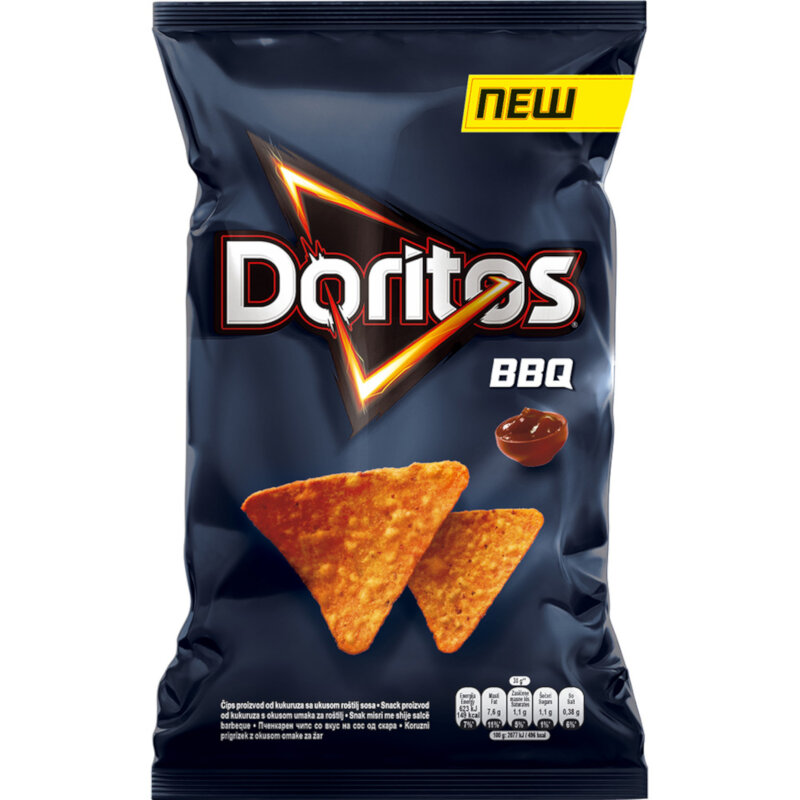 Čips Tortilja DORITOS Barbeque 100g