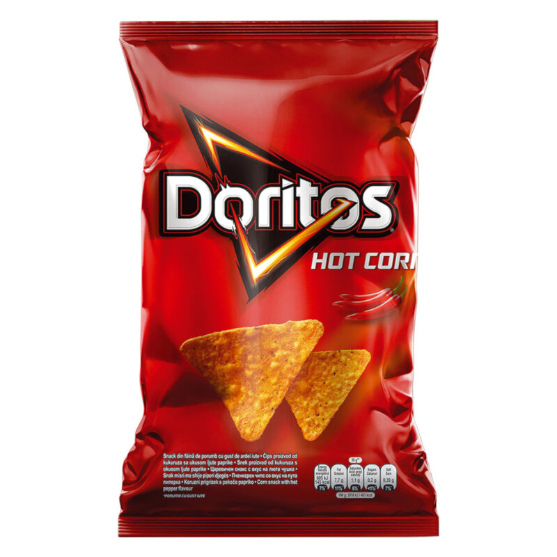 Čips Tortilja Doritos Hot Corn 100g