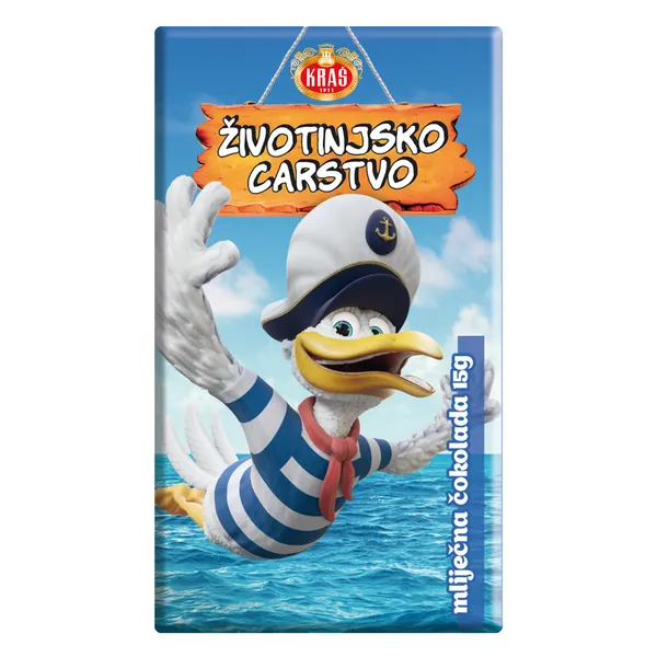 Čoko mini bar ŽIVOTINJSKO CARSTVO 15g