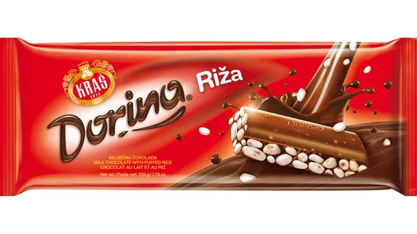 Čokolada DORINA riža 220g
