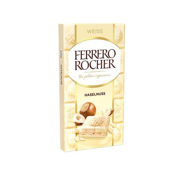Čokolada FERRERO ROCHER bela lešnik 90g