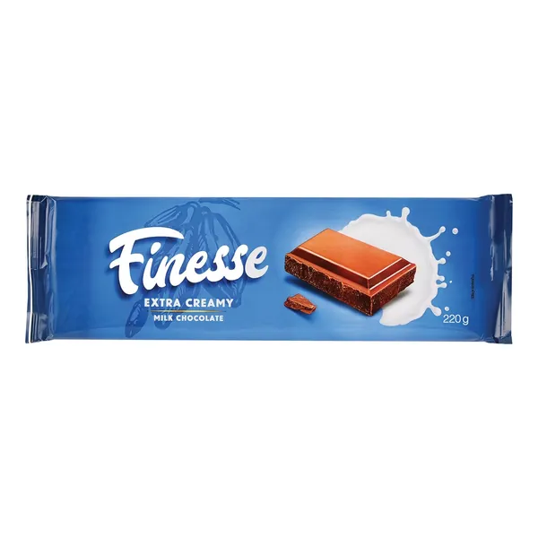 Čokolada FINESSE mlečna 220g