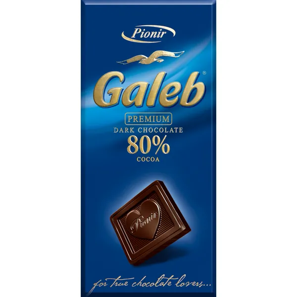 Čokolada GALEB crna 80% kakao 100g