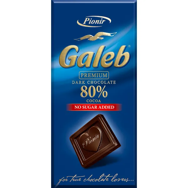 Čokolada GALEB crna bez šećera 100g