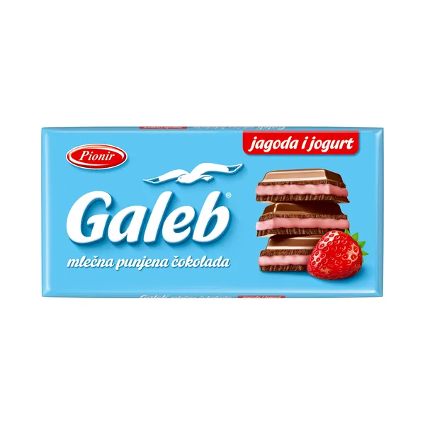 Čokolada GALEB jagoda i jogurt 100g