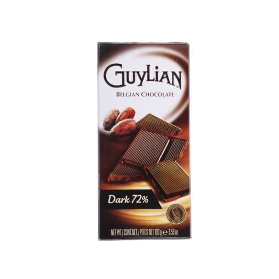 Čokolada GUYLIAN crna 72% kakao 100g