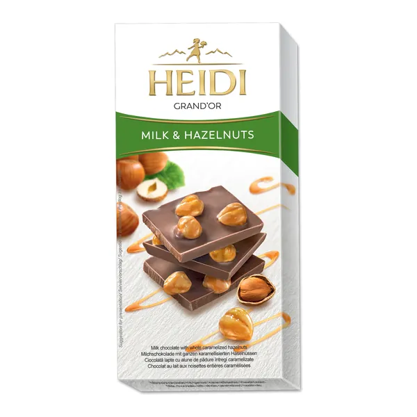 Čokolada HEIDI Grand'Or lešnik 100g