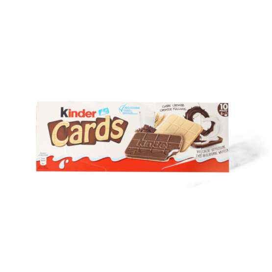 Čokolada KINDER Cards 128g