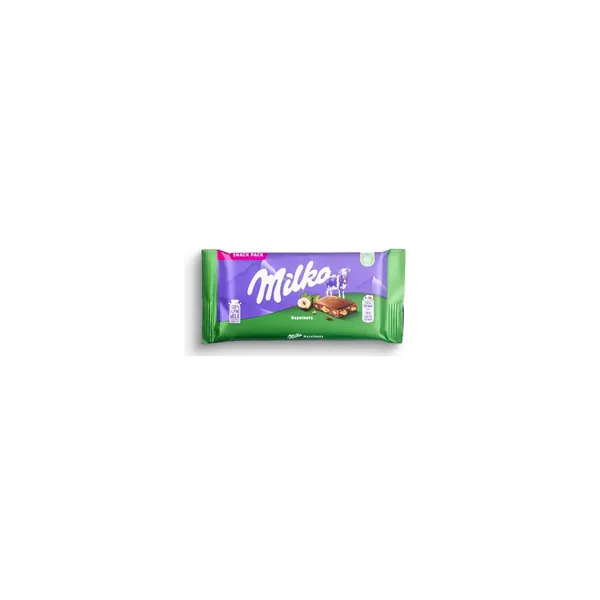 Čokolada MILKA lešnik 45g