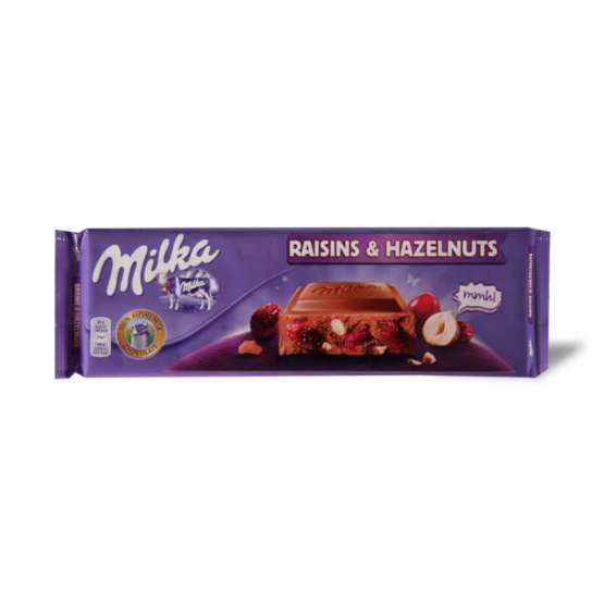 Čokolada MILKA Raisin&Nuts 270g