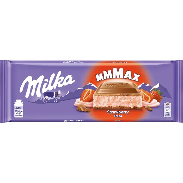 Čokolada MILKA strawberry 300g