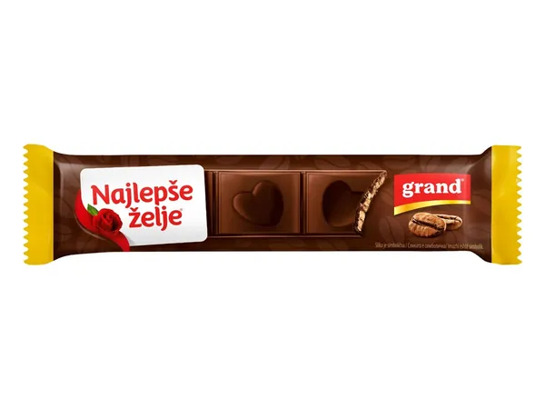 Čokolada NAJLEPŠE ŽELJE Grand kafa 184g