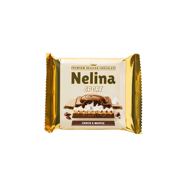 Čokolada NELINA mlečna sport waffle 55g
