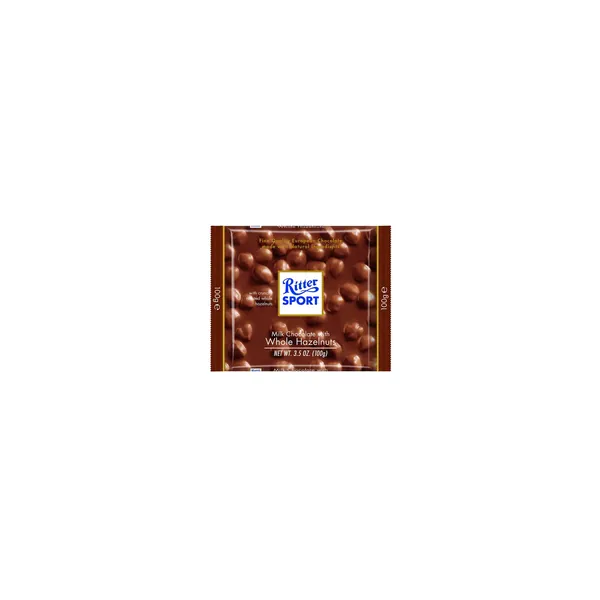 Čokolada RITTER SPORT celi lešnici 100g