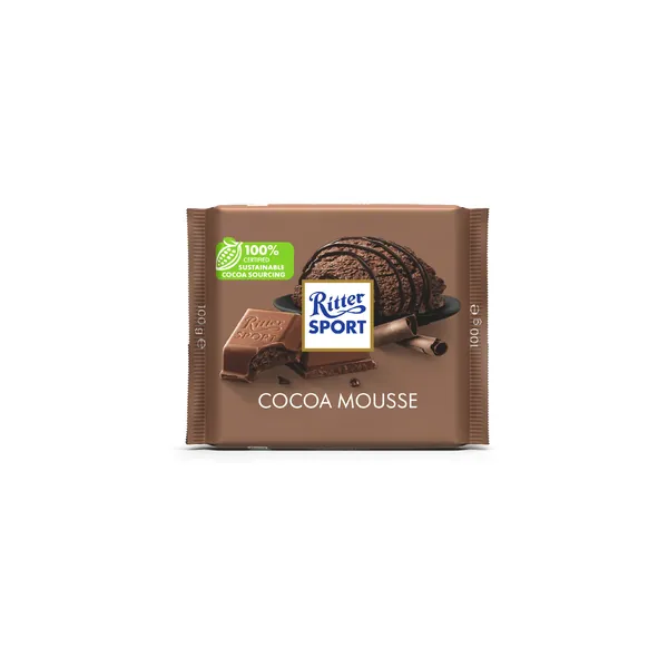 Čokolada RITTER SPORT cocoa mousse 100g