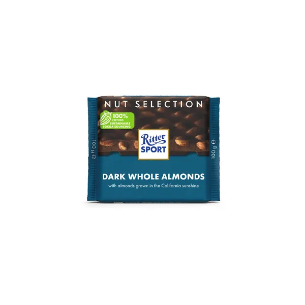 Čokolada RITTER SPORT crna badem 100g