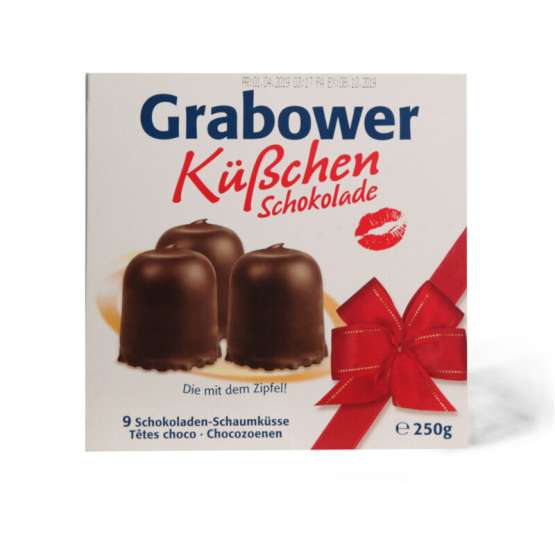 Čokoladne šampite GRABOWER KUSSE 250g