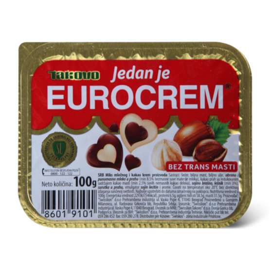 Čokoladni krem EUROCREM 100g