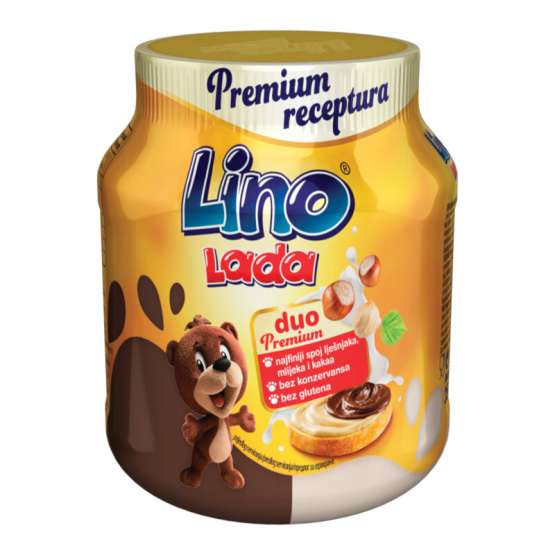 Čokoladni krem LINO LADA duo 350g