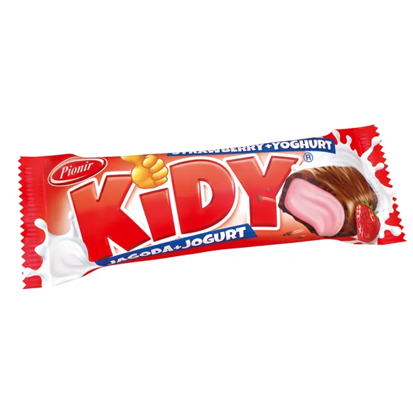 Čokoladni mini bar KIDY jogurt,jagoda 30g