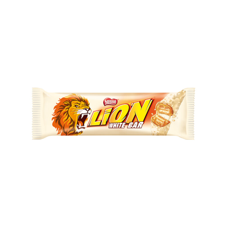 Čokoladni mini bar LION beli 42g
