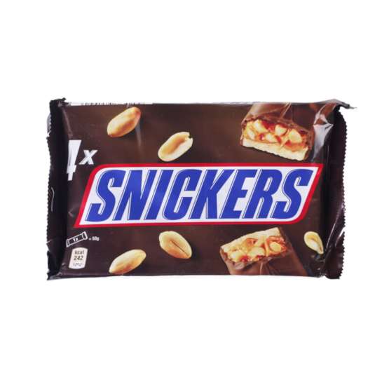 Čokoladni mini bar SNICKERS classic multipack 4x50g