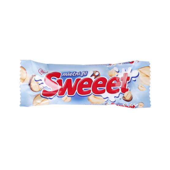 Čokoladni mini bar SWEET milky 38g