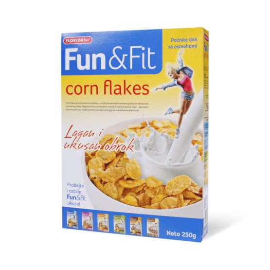 Corn Flakes FUN&FIT 250g