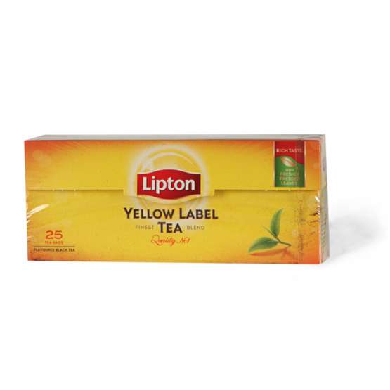 Crni čaj  LIPTON Yellow Label 25x2g