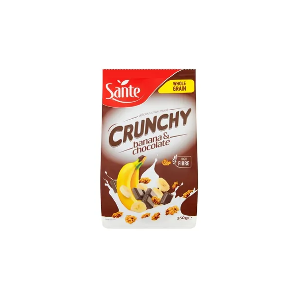 Crunchy SANTE banana čokolada 350gr