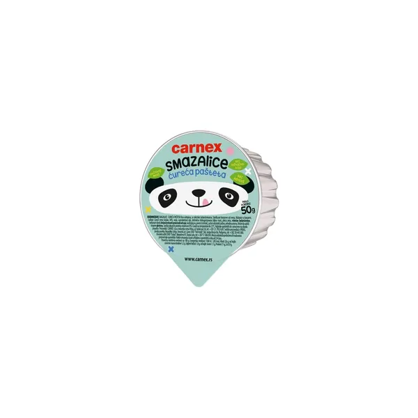 Ćureća pašteta CARNEX smazalice 50g