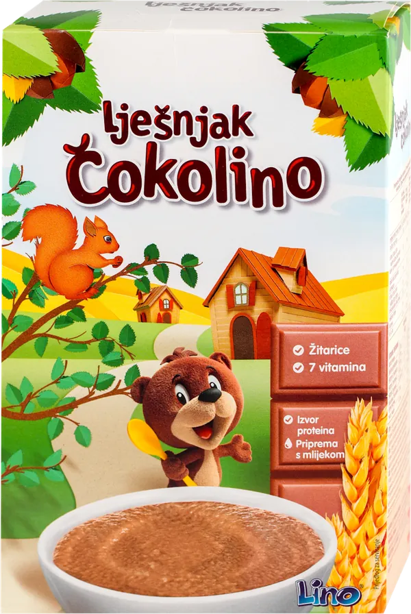 Dečija hrana ČOKOLINO lešnik 200g