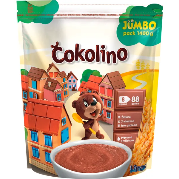 Dečija hrana LINO Čokolino jumbo pack 1,4kg