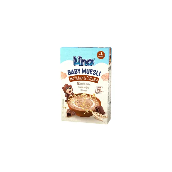 Dečija hrana PODRAVKA Lino baby musli multigrain i čokolada 150g