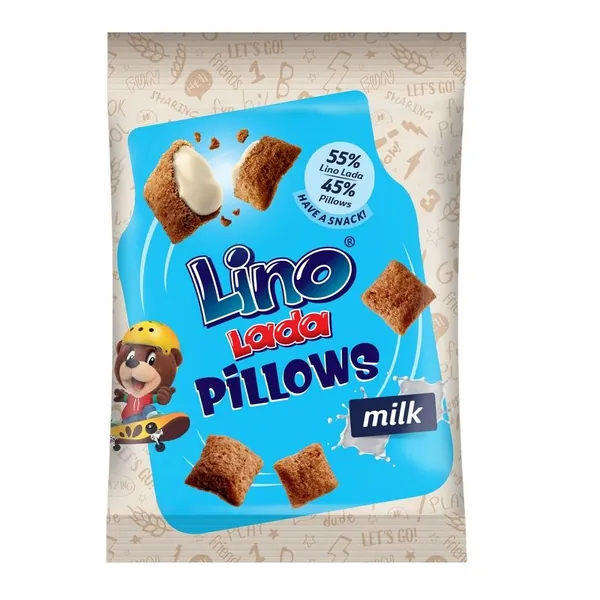 Dečija hrana PODRAVKA Lino lada pillows milk 80g
