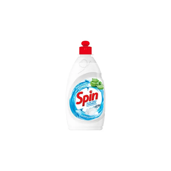 Det.za ruč.pr.sud SPIN aloe vera & bamboo 450ml