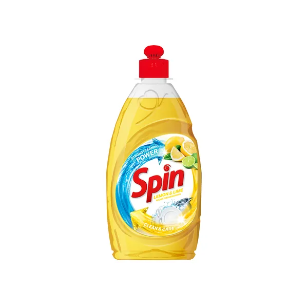 Det.za ruč.pr.sud SPIN lemon&lime 450ml