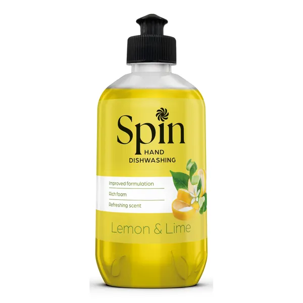 Det.za ruč.pr.sud SPIN lemon & lime 500ml