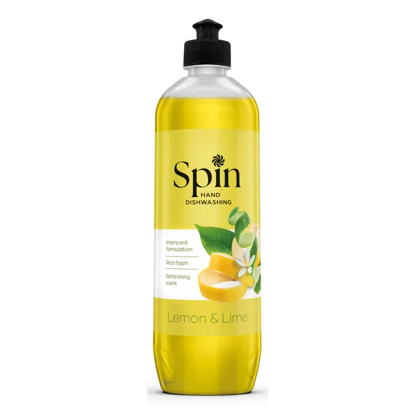 Det.za ruč.pr.sud SPIN lemon & lime 800ml